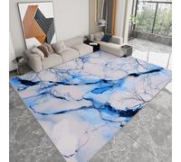 Tapis Poil Court Tapis ne perd Pas Ses Poils, Moderne Abstrait Ombres D'Arbres Glace Et Neige 120 x 170 cm Lavable et antidérapant Douceur d'Intérieur, pour Salon Chambre à Coucher Salle à Manger