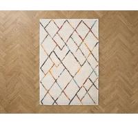 Tapis poils longs ELOISE motifs graphiques multicolore 200x290 BOBOCHIC 200x290 Multicolore