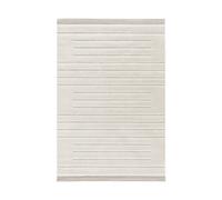 Tapis poils ras LUBIO motif graphique beige 120x170 BOBOCHIC 120x170 Beige