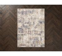 Tapis poils ras MILLY motif abstrait beige 120x170 BOBOCHIC 120x170 Beige