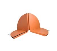 Tapis Pole Dance Tapis de yoga pliable et portable for pole dance, idéal for la salle sport intérieure ou extérieure(Orange Thick 5cm)