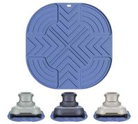 Tapis pour Air Fryer - Tapis en Silicone de Cuisine pour Plan de Travail et Plats Chauds - Protection pour Plan de Travail Cuisine Pique-nique Camping Restaurant Maison et Professionnel