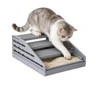 Tapis pour bac à litière de chat | Grille antidérapante anti-éclaboussures - pour Litière de Chat, Marchepied pour Chaton | Enrichissement, jeu, intérieur, maison, appartement, salon, chambre, salle d