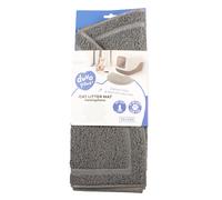 Tapis pour bac à litière hémisphère Duvoplus Gris 45x35x1 cm
