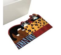 Tapis Pour Bain Avec Motif Chat Carpette De Douche En Terre De Diatomée