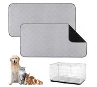 Tapis pour Cage de Cochon D'Inde, 2 Pcs Tapis Cage Lapin Lavable, Tapis Cochon D'inde, Cage Réutilisable et Lavable pour Cochon D'inde, Tapis de Pipi pour Animaux Domestiques pour Petits Animaux