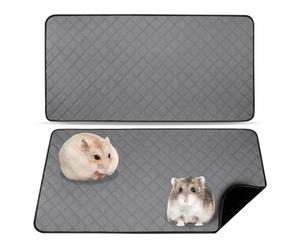 Tapis Pour Cage De Cochon D'Inde,Lot De 2 120*60cm Tapis Educateur Pour Cochon D'Inde,Tapis De Cage Pour Cochon,Tapis Pour Lapins ImperméAbles Pour Chiots,Chatons,Cochons D'Inde,Super Absorbant