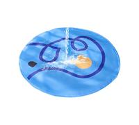 Tapis pour chat - 72,5 x 72,5 x 1 cm - Tapis d'activités pour chat, tapis de jeu portable avec balle mobile, jouets légers pour chats pour intérieur et extérieur, chatons, maison, famille, voyage