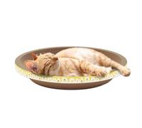 Tapis pour chat en carton avec coussinet à gratter : design multi-formes
