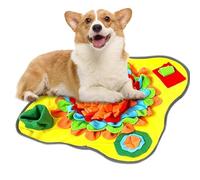 Tapis pour chien à priser - Tapis d'alimentation interactif, tapis d'entraînement à alimentation lente, jouets colorés à mâcher pour chiens, jouets puzzle pour chiens Distribuz