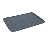 Kerbl Pet Tapis urinaire, pour Animaux domestiques souffrant d'incontinence, Absorbant, Lavable en Machine, Antidérapant, pour Caisse de Transport et lit de Chien, Gris, Grau, 115x75 cm