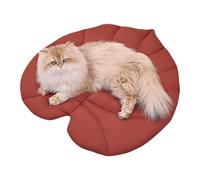 Tapis pour chien : draps chauds en forme de feuilles, coussin doux pour lit d'animal | Matelas intérieur confortable, protège-matelas doux et lavable, matelas confortable, chaise de
