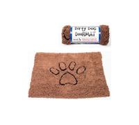 Tapis pour chien Microfibres 79 51 cm Marron
