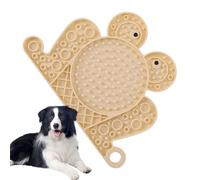 Tapis pour chien, tapis à lécher chiot - Chasses d'aspiration en silicone pour chien en forme de grenouille - Plateau sensoriel interactif sans glissement pour la stimulation mentale,