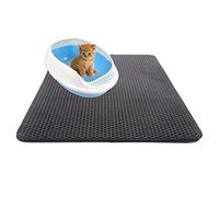 Tapis pour décoration d'intérieur | Double couche imperméable nid d'abeille antidérapant, tapis de litière pour chat Tapis de sol pour animal domestique, choix parfait pour la décoration de la maison