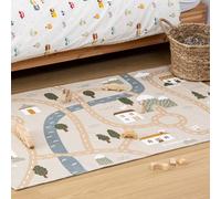 Tapis pour enfant route en coton