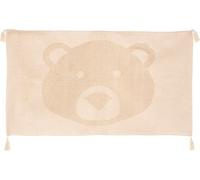 Tapis pour enfants BEAR, coton avec franges, 90 x 60 cm