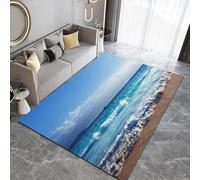 Tapis Pour Enfants, Impression 3D Tapis Plage Nature Paysage Chambre D'Enfant Ou Tapis De Yoga De Grande Surface Dans Le Salon 50 X 80 Cm / 19.6" X 31.5" - Nettoyage Facile ，Avec Support En Ca -8I4U5K