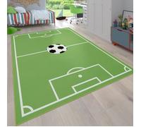 Tapis Pour Enfants, Tapis De Jeux Chambre D'Enfant Avec Motif Football, Vert [240x340 cm]