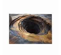 Tapis pour Entrée,Abstrait Antidérapant Absorbant,Tapis à Illusion d'Optique 3D avec Effet Trou - Pour Maison Nouvelle Anniversaire Chambre Appartement Dortoir Guesthouse Porte D'Entrée Côté