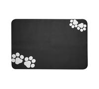 Tapis pour Gamelle Chien,40 × 60 cm Tapis Chat Gamelle,Tapis Chien Absorbant, Antidérapant, Terre de Diatomée Tapis Nourriture Chat,Séchage Rapide