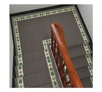 Tapis pour marches d'escalier, Tapis d'escalier autocollant en microfibre, rouleau complet, multicolore, 1 m, 5 m, 10 m(Grey(width: 140cm),1M)