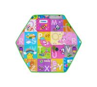 Tapis pour nouveau-né pour ramper - Tapis de jeu élastiques doux hexagonaux | Tapis éducatif résistant aux chocs pour les nouveau-nés et les, idéal pour les garçons et les filles, offre une ex