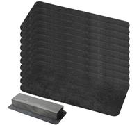 Tapis Pour Pierre À Aiguiser, Tampon Pour Pierre À Aiguiser Les Couteaux, Tapis Antidérapant Durableas, Tapis Antidérapants 10 Pièces Support Pour Pierres À Aiguiser Base Poignée