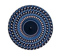 Tapis pour Platine Vinyle Coussin À Illusion Optique 30,5 Cm