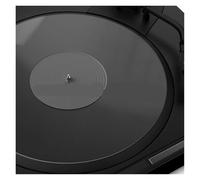 Tapis pour platine vinyle Tapis antidérapant for plateau tournant de 30cm, réduit le bruit la poussière statique, d'enregistrement remplacement for lecteur disque vinyle LP 12 pouces(Transparent)