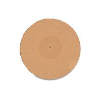 Tapis pour platine vinyle Tapis de plateau tournant antistatique en liège, tapis antidérapant 3.0mm d'épaisseur, for phonographe LP, lecteurs disques vinyles