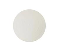 Tapis pour platine vinyle Tapis de plateau tournant en caoutchouc 12 pouces, conception Silicone for lecteurs disques vinyles, tapis antidérapant for(Clear)