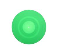 Tapis pour platine vinyle Tapis de protection en Silicone for disque vinyle, plateau tournant, accessoires platine for la maison(Green)
