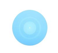 Tapis pour platine vinyle Tapis de protection en Silicone for disque vinyle, plateau tournant, accessoires platine for la maison(Sky Blue)