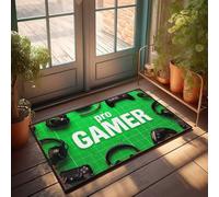 Tapis pour porche avant - Équipement professionnel pour joueurs : casques, contrôleurs, et plus encore ! Paillasson pour décoration de maison de camping-car (40 x 60 cm)
