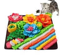 Tapis pour renifler le chien: tapis de fourrage, entraîneur de puzzle d'enrichissement, activités avec des parfums délicats, outil d'alimentation interactif | Développement du comportement