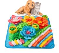 Tapis pour renifler les animaux de compagnie, coussin résistant à l'usure en polaire | Couverture d'alimentation lente interactive de 50 centimètres, jouet d'entraînement léger et doux pour E