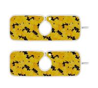 Tapis pour robinet pour évier de cuisine, tapis de séchage à suspendre pour salle de bain, protection anti-éclaboussures et protections de 76,2 cm - Canada Yellow Maple Leaf Beauty