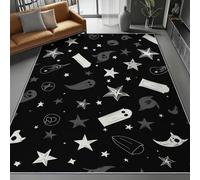Tapis pour salon Style gothique, imprimé fantômes sombres, ne peluche pas, base antidérapante, lavable en machine, pour chambre, salle à manger 60 x 90 cm