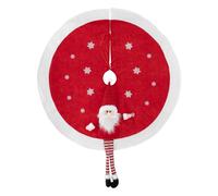 Tapis pour sapin de Noël père Noël - Diam 90cm