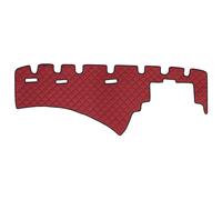 Tapis pour tableau de bord F-CORE FD07 RED
