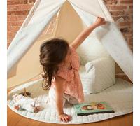 Tapis pour tipi stars vert