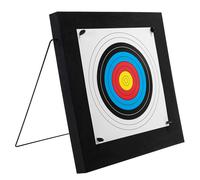 Tapis pour tir à l'arc en mousse 60 x 60 x 4.5 cm avec cadre Poe Lang