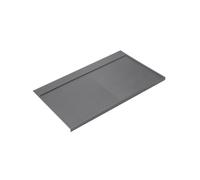 Emuca Protecteur fond cuisine M100 967x580 mm, ép. 16 mm, plastique découpable gris anthracite