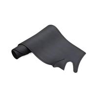 Tapis protection antireflet Tapis Tableau Bord En Cuir PU Pour Infiniti M25 M37 Q70L 2010-2020 Pare-soleil Anti-UV Accessoires Voiture Tableau Bord Voiture(All Black RHD)