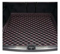 Tapis Protection Coffre en Tapis De Coffre De Voiture pour Elysion pour Jade pour Jazz pour Odyssey Accessoires Voiture pour Avezel Tapis Coffre Voiture(Noir Rouge)