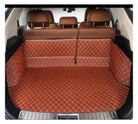 Tapis Protection Coffre pour BMW X1 E84 2010 2011 2012 2013 2014 Tapis Coffre Voiture À Couverture Complète Personnalisé Doublure Plateau À Bagages Étanche(Brun)