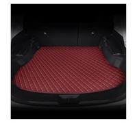 Tapis Protection Coffre pour Citroen DS4 2011 2012 2013 2014 2015 2016 Tapis De Coffre Voiture Personnalisés en Cuir PU Intérieurs Tapis Coffre(VIN Rouge)