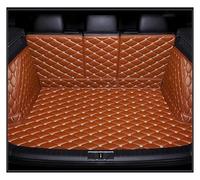 Tapis Protection Coffre pour Jaguar XF 2016 2017 Tapis Coffre À Couverture Complète pour Voiture Doublure Chargement Coussin Rangement Plateau À Bagages Étanche(Brun)
