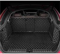 Tapis Protection Coffre Pour Mercedes Pour Benz GLE Classe Coupé W167 GLE 350 450 2019-2024 Tapis Coffre Voiture Couverture De Tapis Accessoires Intérieurs Tapis de Coffre de Voiture(Black-Beige)